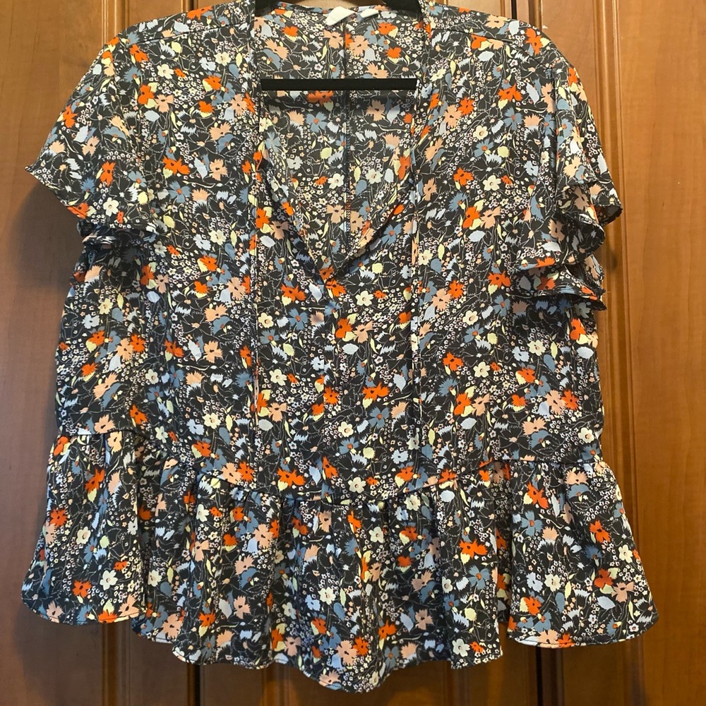 Gap peplum blouse